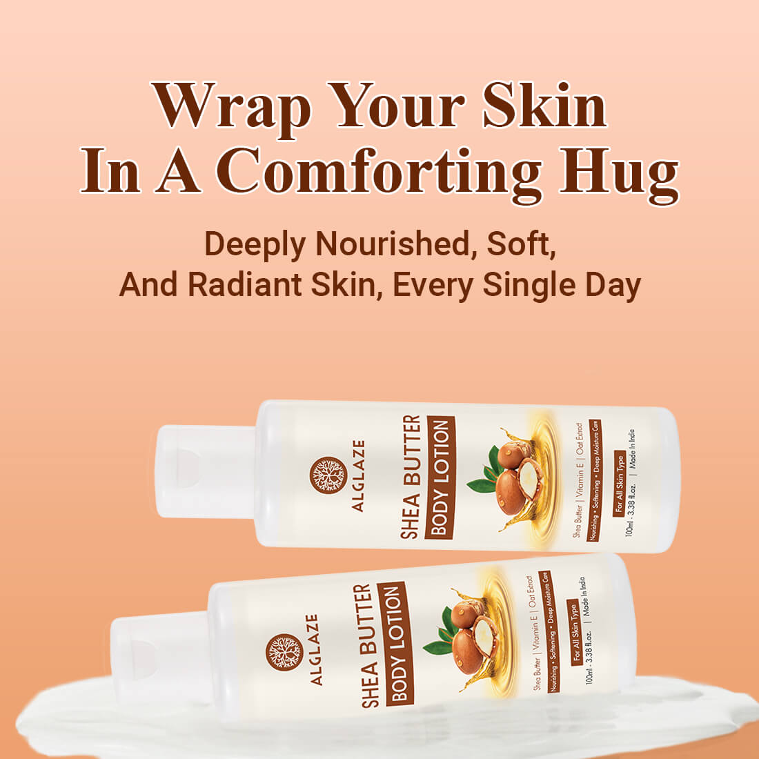 Shea Butter Body Lotion | Shea Butter, Vitamin E & Oat Extract