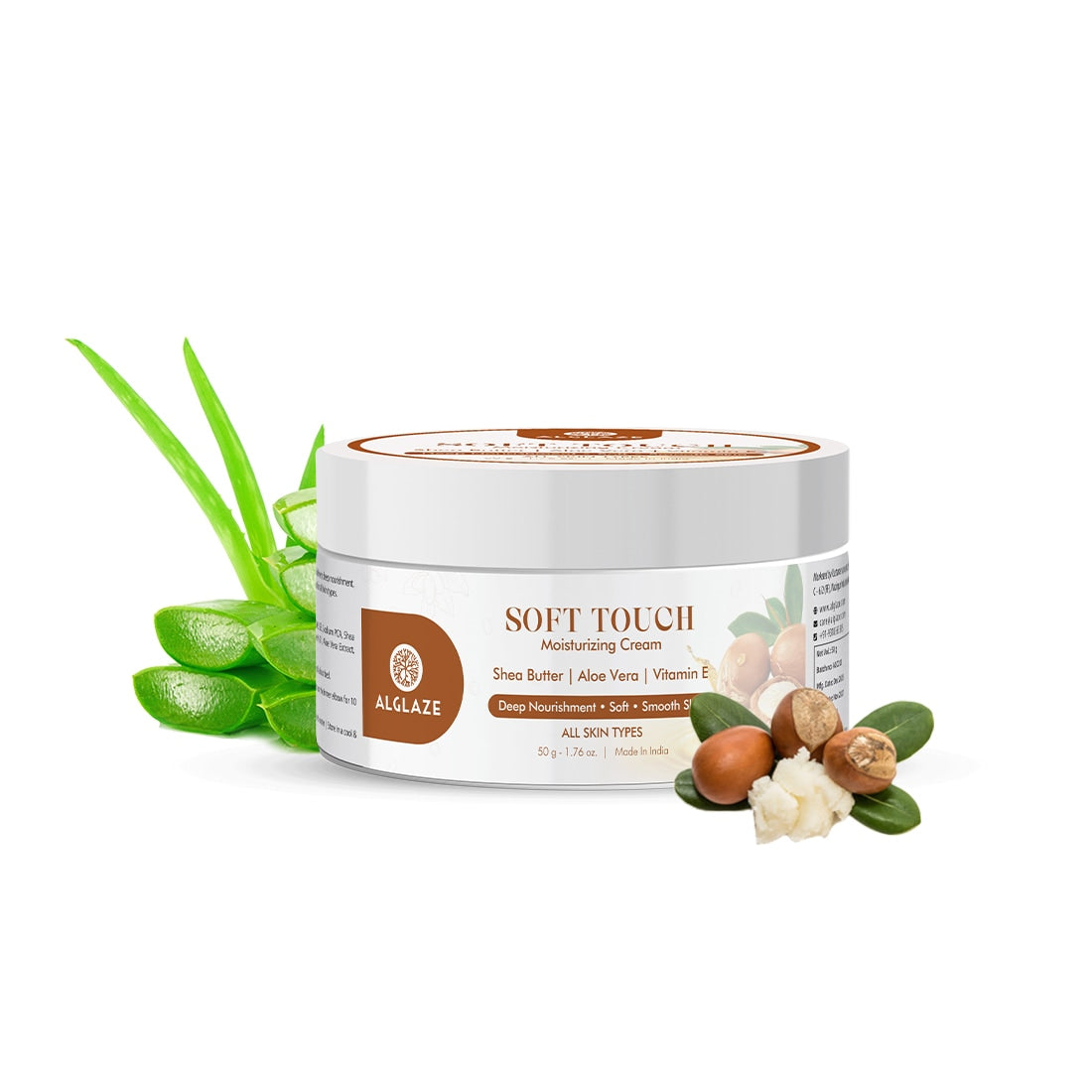 Soft Touch Moisturizing Cream with Shea Butter, Aloe Vera & Vitamin E @ 1 (Exclusive)