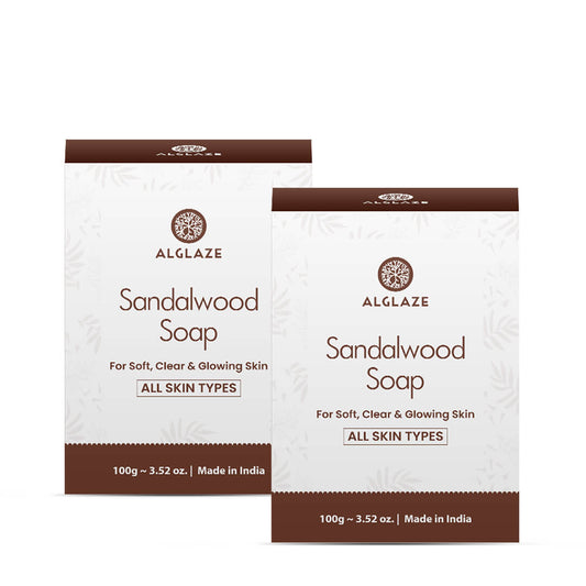 SANDALWOOD SOAP DUO PACK | Soft, Clear & Glowing Skin