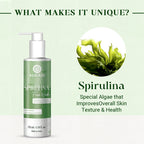 SPIRULINA FACE WASH With Spirulina Algae & Niacinamide (PLT Exclusive)