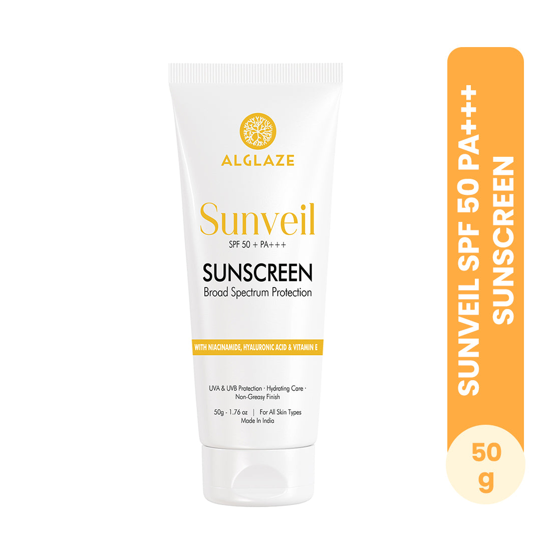 Sunveil SPF 50 PA+++ Sunscreen | With Niacinamide, Hyaluronic Acid & Vitamin E