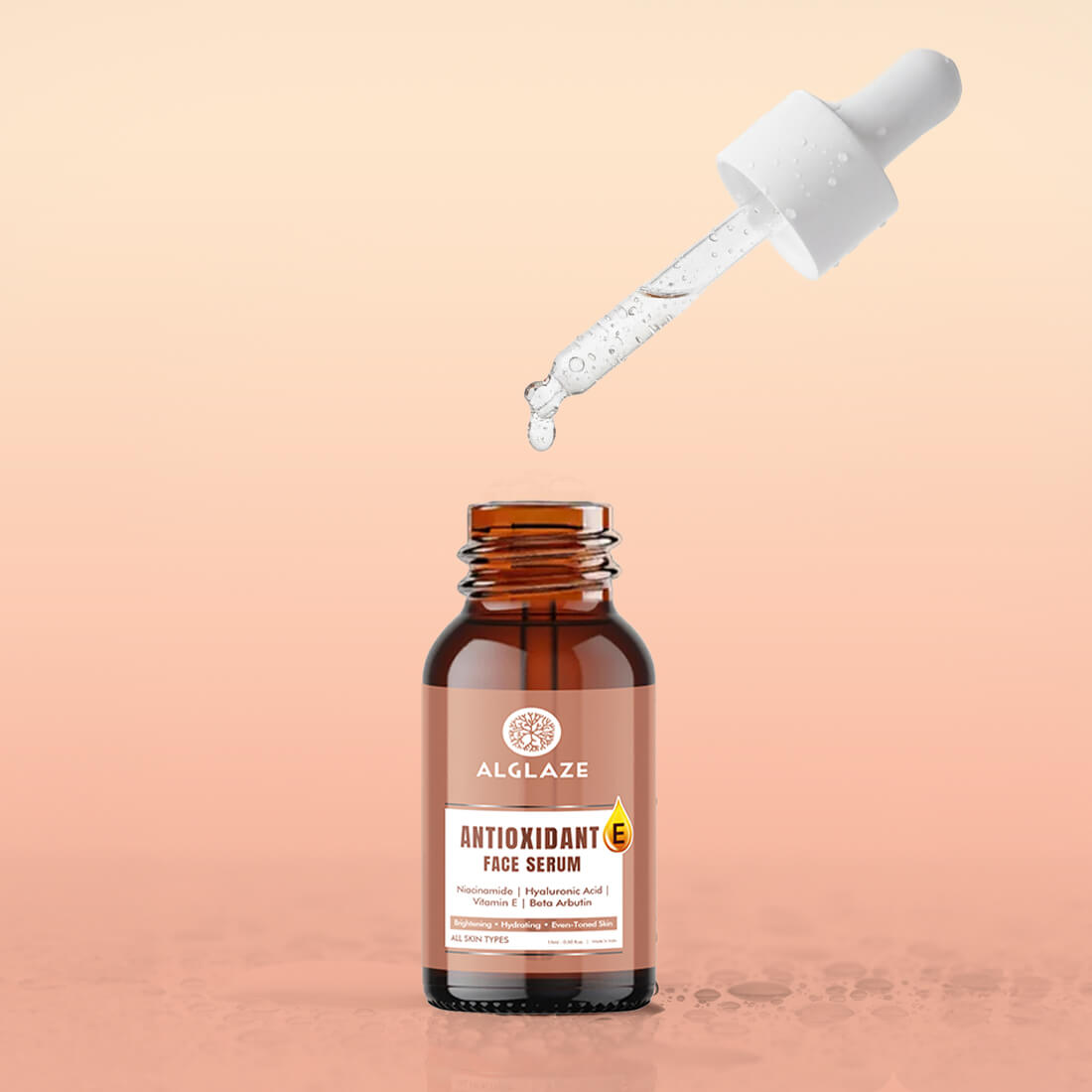 Antioxidant E Face Serum with Niacinamide & Hyaluronic Acid