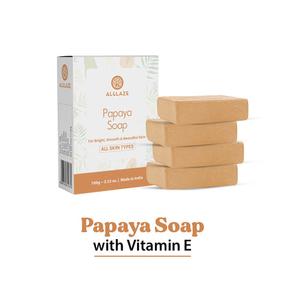 Papaya Soap With Shea Butter & Jojoba Oil