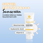 Sunveil SPF 50 PA+++ Sunscreen | With Niacinamide, Hyaluronic Acid & Vitamin E