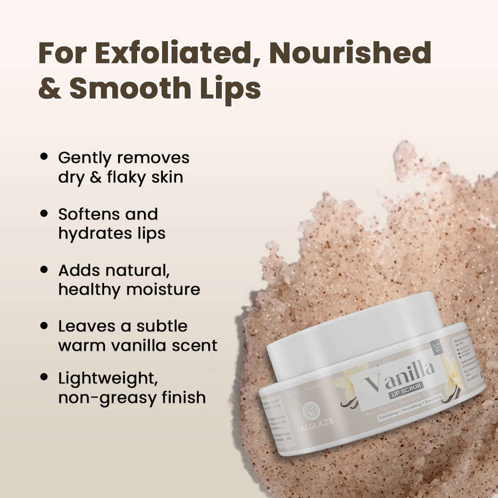 Vanilla LIP SCRUB | Exfoliating • Nourishing • Smoothing