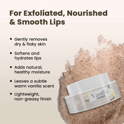 Vanilla LIP SCRUB | Exfoliating • Nourishing • Smoothing