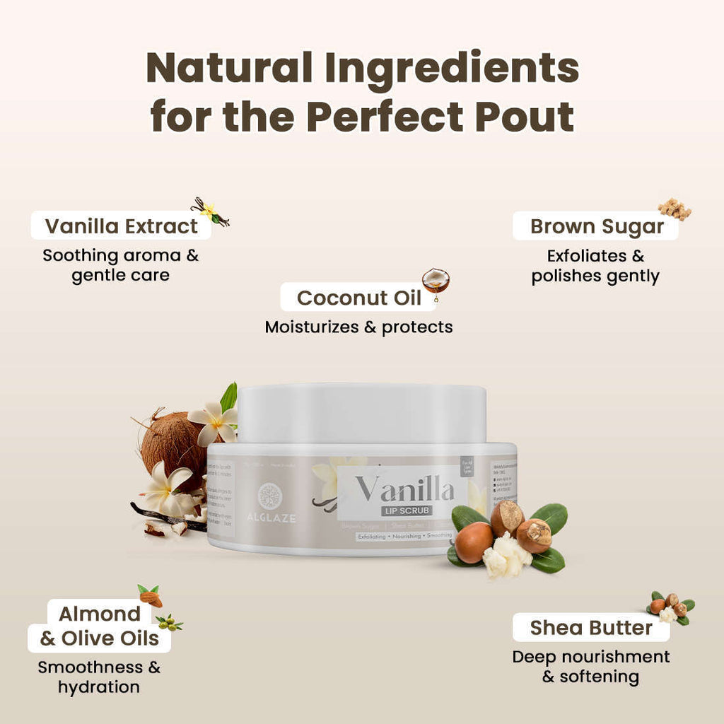 Vanilla LIP SCRUB | Exfoliating • Nourishing • Smoothing