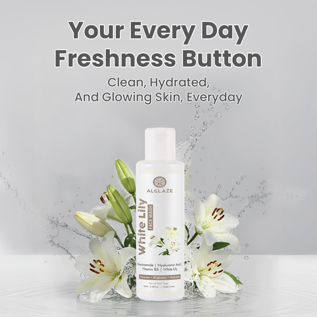 White Lily Face Wash | Niacinamide, Hyaluronic Acid & Vitamin B5