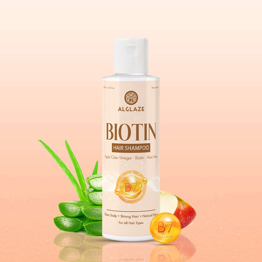 Alglaze Biotin Hair Shampoo | Clean Scalp · Strong Hair · Natural Shine