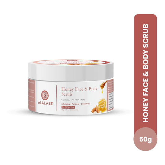 Honey Face & Body Scrub with Almond Oil & Honey