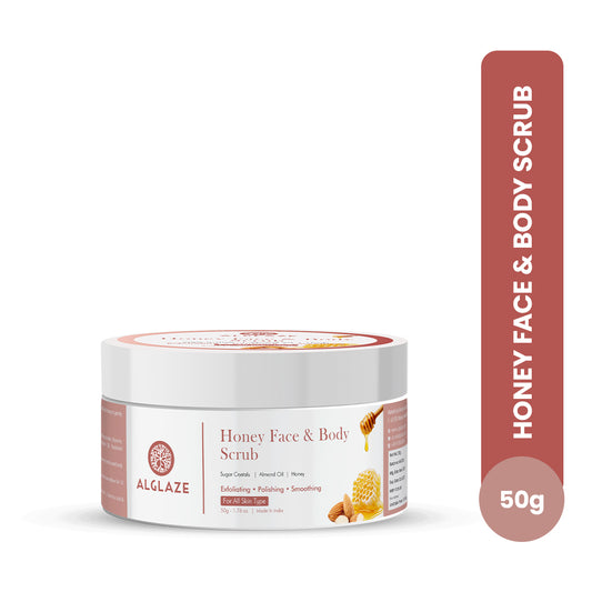 Honey Face & Body Scrub with Almond Oil & Honey