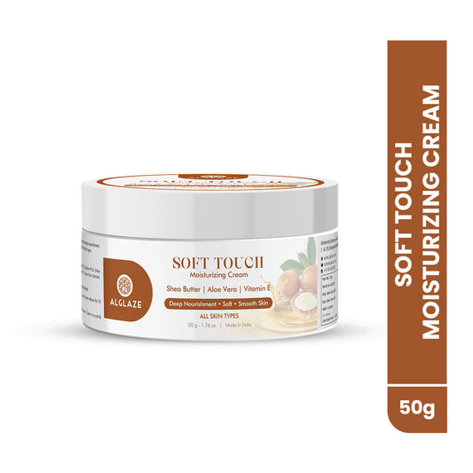 Soft Touch Moisturizing Cream with Shea Butter, Aloe Vera & Vitamin E
