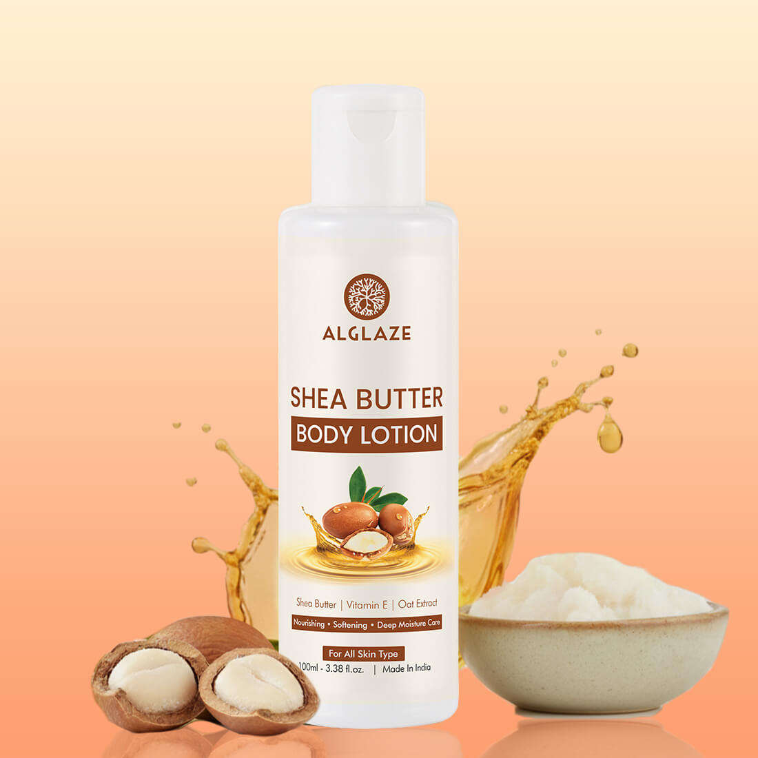 Shea Butter Body Lotion | Shea Butter, Vitamin E & Oat Extract