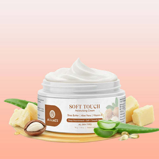 Soft Touch Moisturizing Cream with Shea Butter, Aloe Vera & Vitamin E