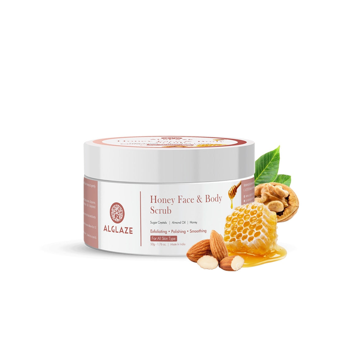 Honey Face & Body Scrub with Almond Oil & Honey  @ 1 (Exclusive)