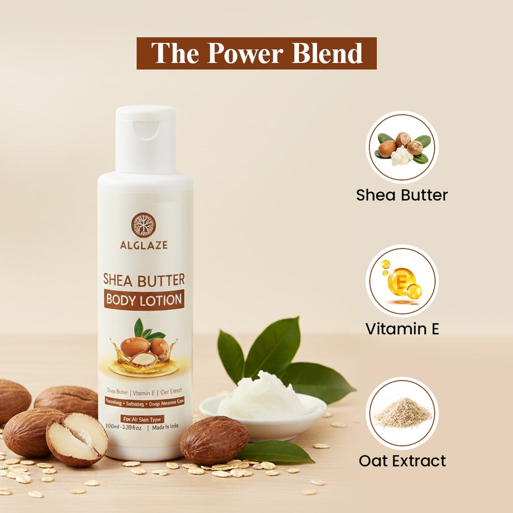 Shea Butter Body Lotion | Shea Butter, Vitamin E & Oat Extract  @ 1 (Exclusive)