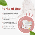 Honey Face & Body Scrub with Almond Oil & Honey  @ 1 (Exclusive)