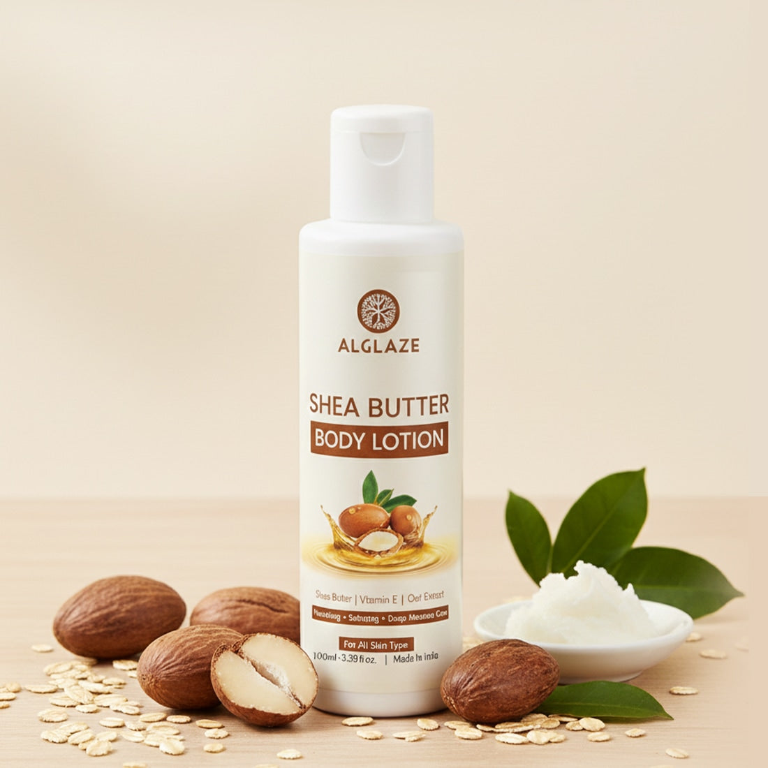Shea Butter Body Lotion | Shea Butter, Vitamin E & Oat Extract  @ 1 (Exclusive)