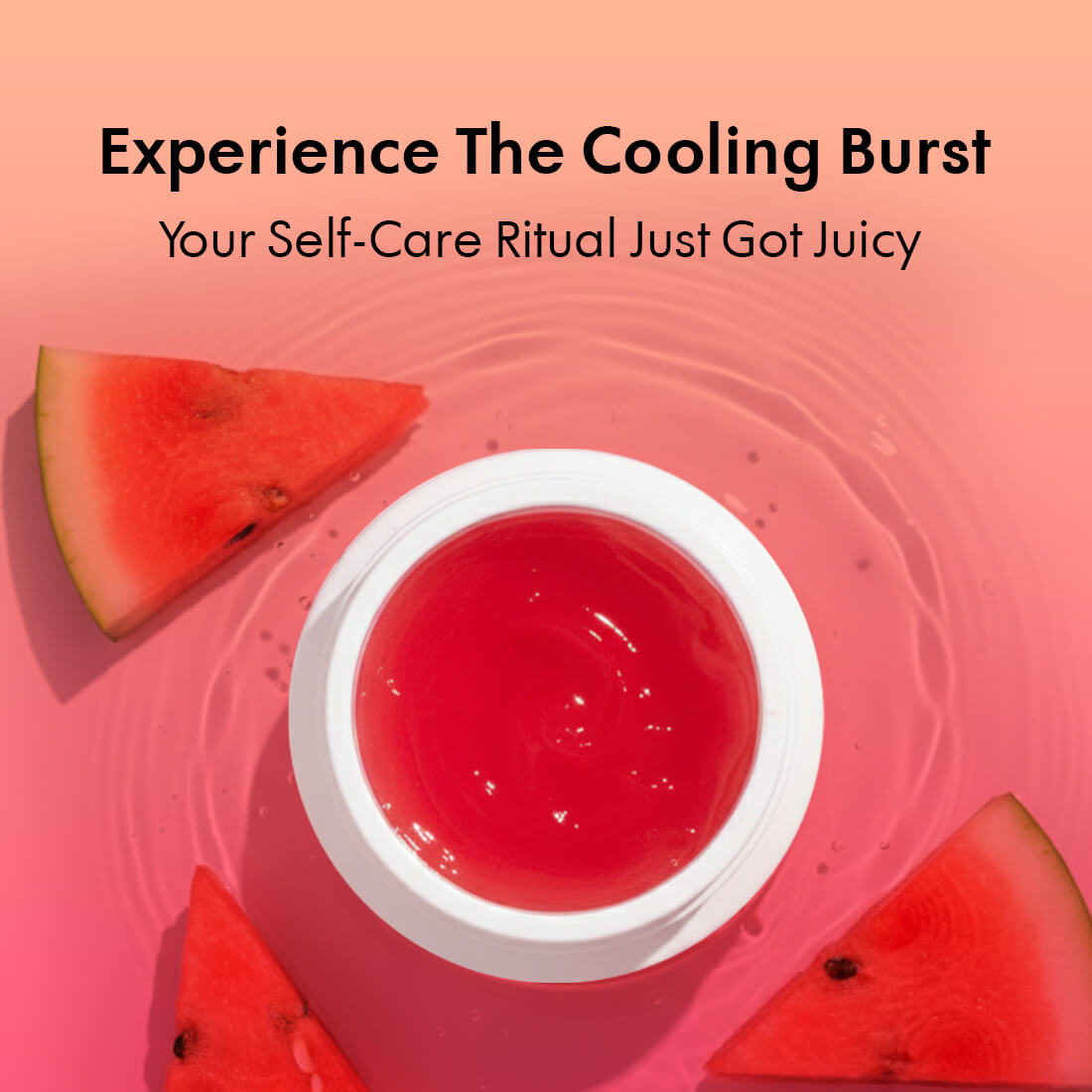 Watermelon Face Gel with Niacinamide & Hyaluronic Acid