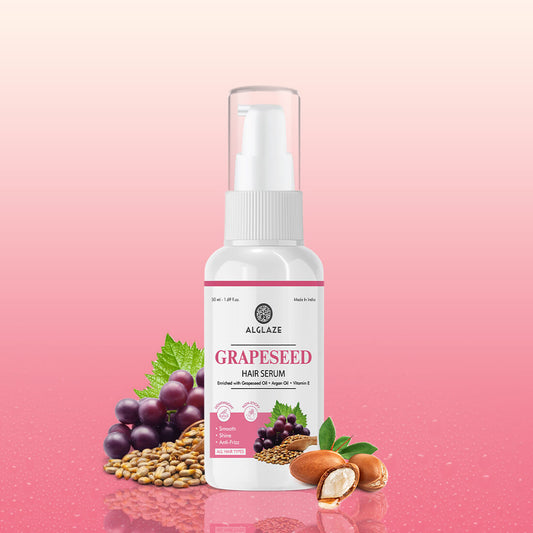 Grapeseed Hair serum | Smooth, Shine & Anti Frizz | Alglaze